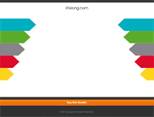 Tablet Screenshot of lifelong.com